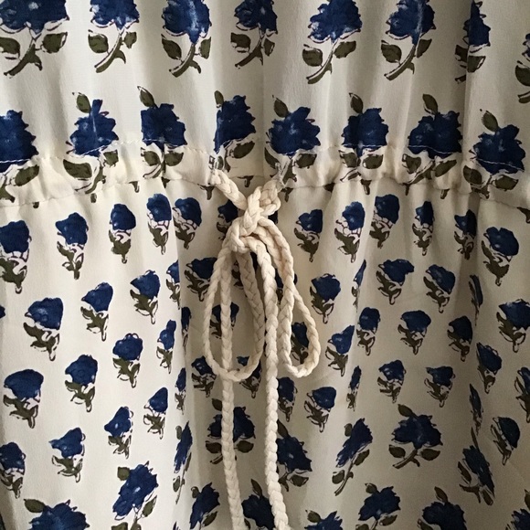 Ulla Johnson Silk Floral Button Tie Dress EUC - Picture 4 of 7